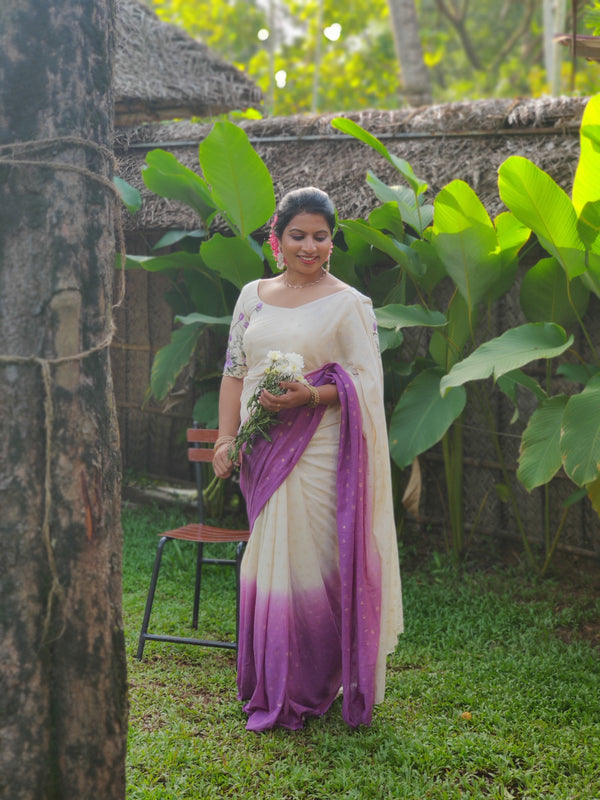 Double shade Saree MOK281
