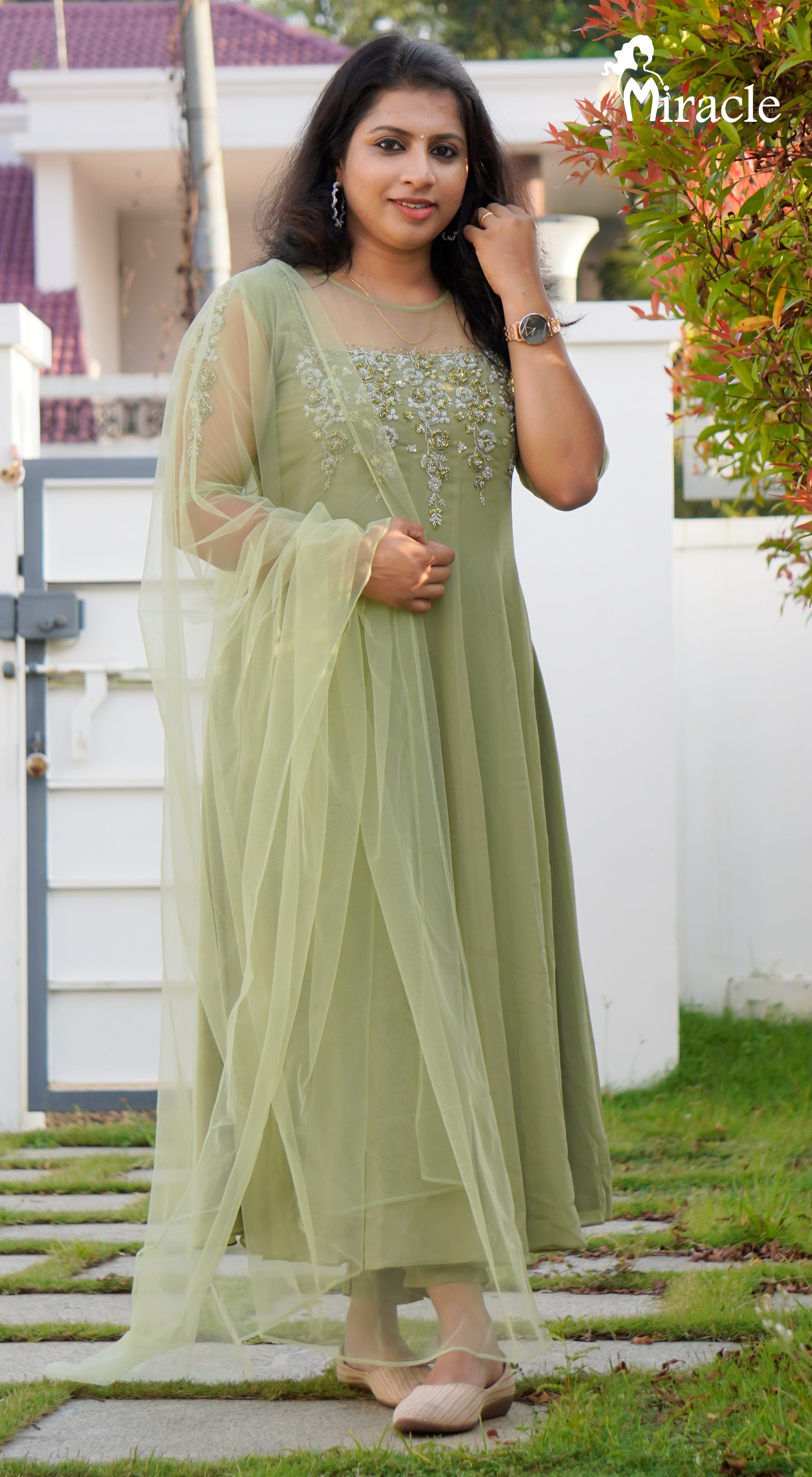 Anarkali discount churidar pattern