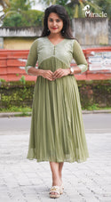 Pastel Green Kurti MDK241