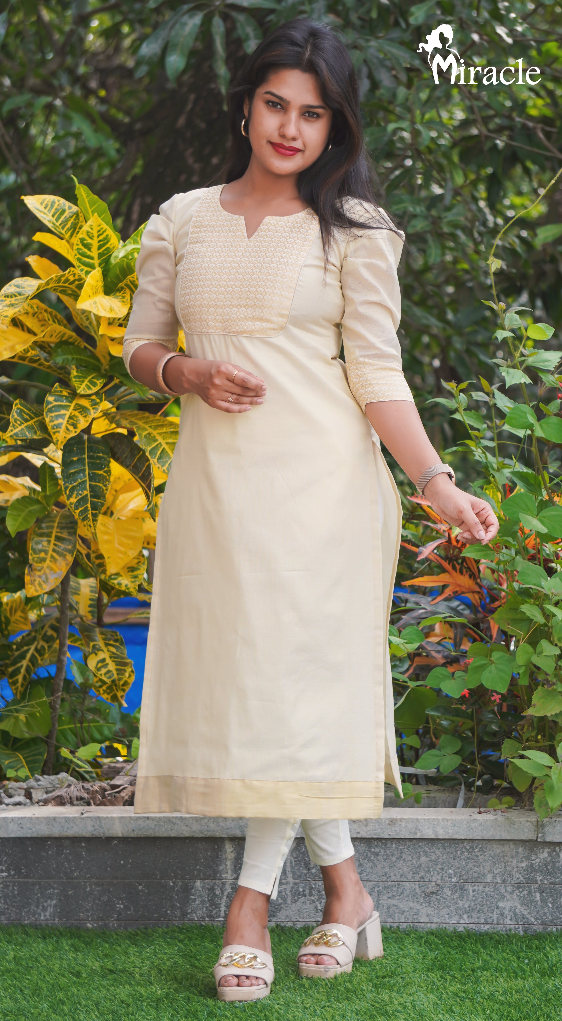 Onam Kurthi MOK155 | Miracle Boutique