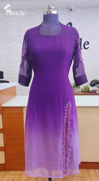 Double Shade Kurti MHK414