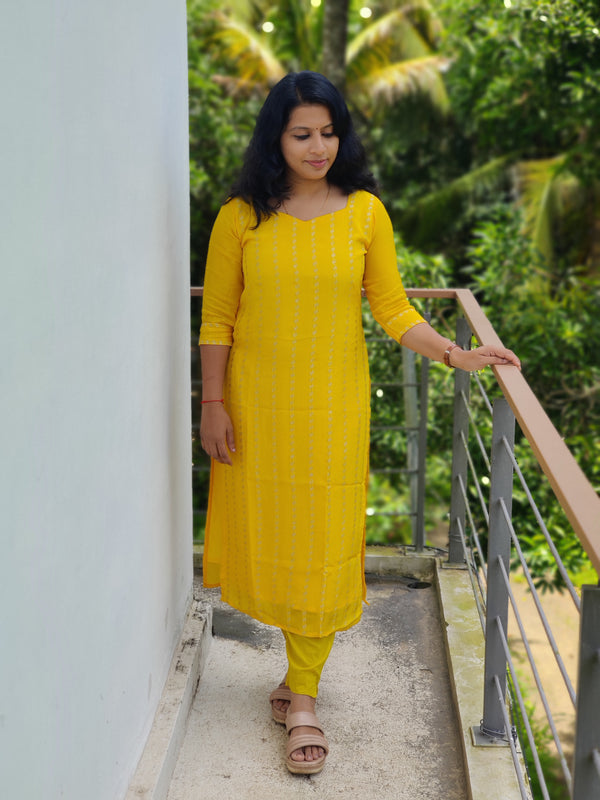 Slitted kurti MDK316