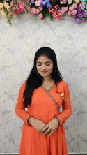 Panelcut Anarkali MHK693