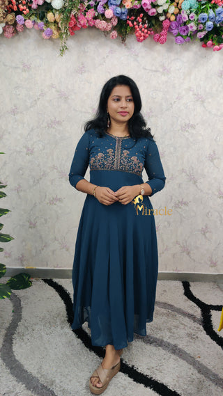 Panelcut anarkali MAK480