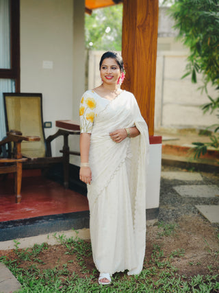 Scallop Saree MOK280