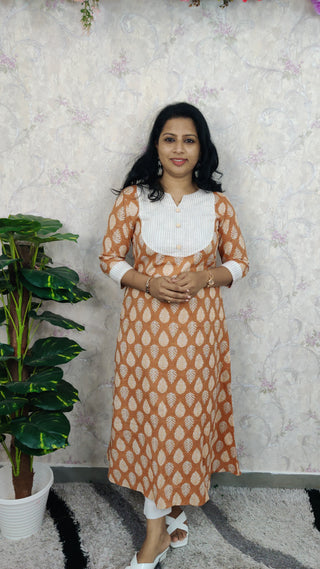 Cotton kurti MCH527