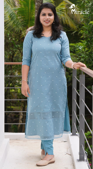 Organza Kurti with Pant MDK221