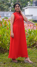 Red Kurti MCH123