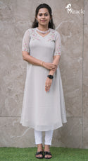 Light Grey Kurti MHK409