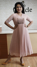 Pale Pink Designer Kurti MHK149