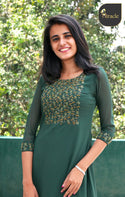 Green Kurti MHK272