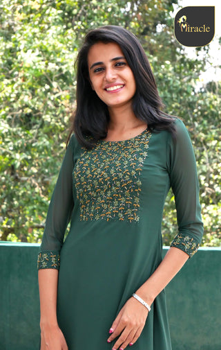 Green Kurti MHK272