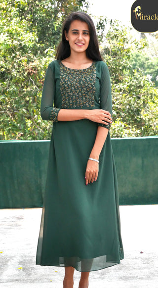 Green Kurti MHK272