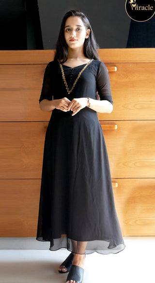 Black Kurti MHK196