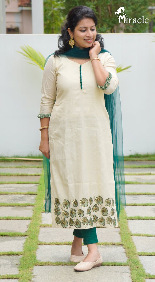 Onam Kurti with dupatta MOK144