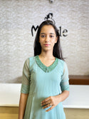 Pastel Green Designer Kurti MHK115