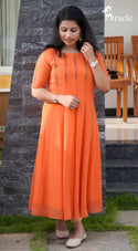 Panel Cut Anarkali MHK345