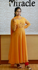 Yellow Kurti MHK268