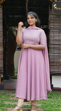 Pastel pink umbrella Kurti MDK192