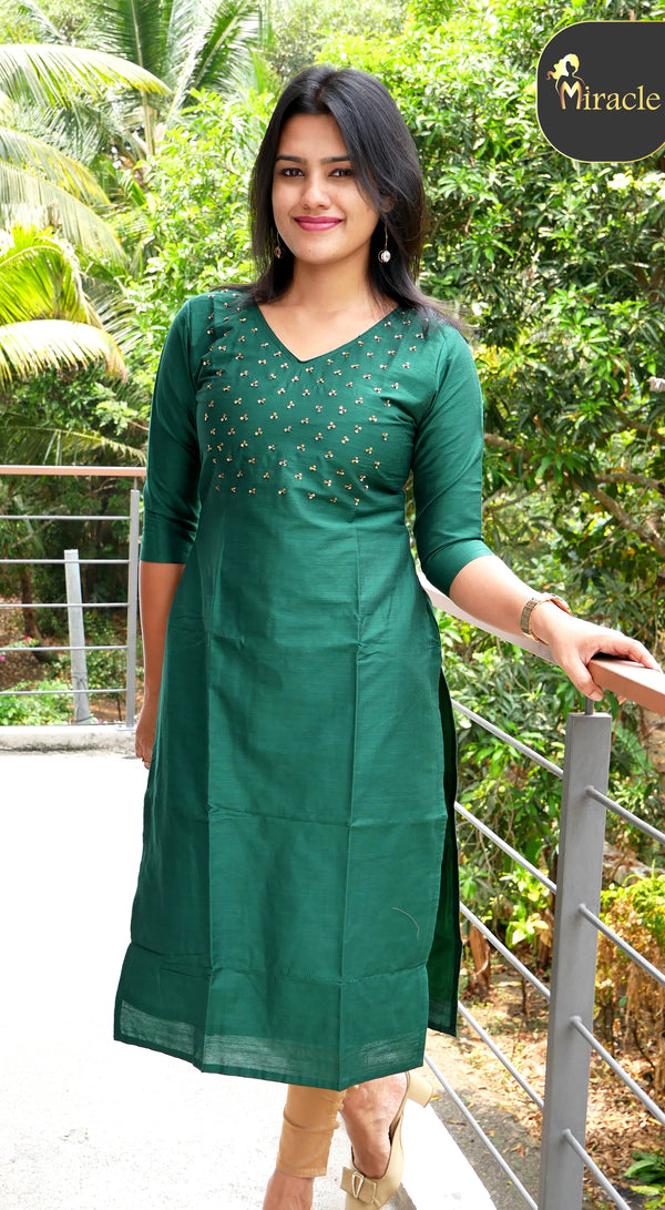 Green Kurti MSK127